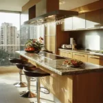 4 BHK Chheda Imperial Matunga Modular Kitchen With City View