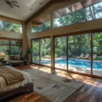 5 BHK Villa Isprava Valoria Alibaug Bedroom Overlooking Swimming Pool