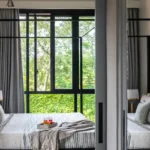 5 BHK Villa Isprava Valoria Alibaug Bedroom With Floor To Ceiling Windows