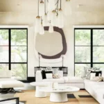 5 BHK Villa Isprava Valoria Alibaug Bright Living Room With White Sofas