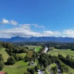 Blubay Ora Karjat NA Plots Sale Aerial View of Green Valley