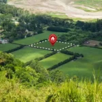 Blubay Ora Karjat NA Plots Sale Aerial View of Marked Land Plot