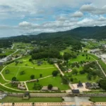 Blubay Ora Karjat NA Plots Sale Drone View of Landscaped Estate