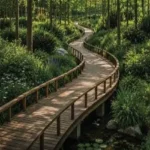 Blubay Ora Karjat NA Plots Sale Forest Trail Boardwalk