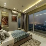 Daivi Eterneety Borivali Bedroom With Night City View