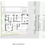 Neel Villas Guirim Goa 5 BHK Villa First floorplan