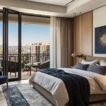 3 BHK Eirene Heights Dadar Bedroom with Balcony and City View