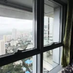 3 BHK Oberoi Exquisite Goregaon City View through Bedroom Windows