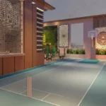 3 BHK Sky Avenue SV Road Goregaon Multipurpose Court with Basketball and Cricket