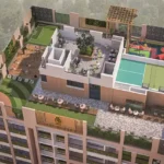 3 BHK Sky Avenue SV Road Goregaon Rooftop Amenities Aerial View