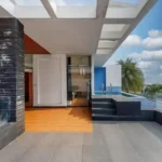 3 BHK Villa Infiniti Bay Dabolim Bogmalo Beach Goa Poolside Terrace with Skylight