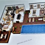 4 BHK Villa Khopoli Ground Floor Floorplan