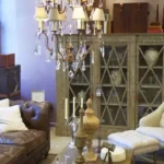 4 BHK Villa Ballad Angela Boheim Siolim Goa Leather Sofa Beneath Brick Arch