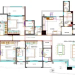 4 BHK Windsor Grande Floorplan