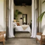 6 BHK Villa Chopdem Goa Bedroom Opening to Balcony Seating