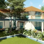 6 BHK Villa Chopdem Goa Landscaped Garden with Open Terrace
