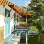 1. 6 BHK Villa Chopdem Goa Upper Balcony Overlooking Garden