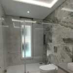 8 BHK Jodi Windsor Grande Andheri West Bathroom With Glass Shower Enclosure