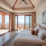 Godrej Bandra Bay Phase 1 Sea View Bedroom With Corner Terrace