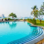 Godrej Bandra Bay Phase 1 Seafront Swimming Pool With Curved Steps