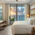 Godrej Bandra Bay Phase 1 Sunset Sea View Bedroom With Vanity