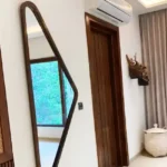 Sanctuary Boheim 3 BHK Villa Siolim Goa Bedroom with Full Length Mirror