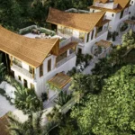 Sanctuary Boheim 3 BHK Villas Siolim Goa Aerial View of Project