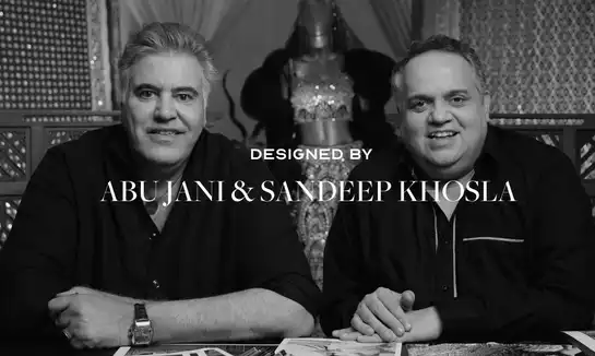 Abu Jani and Sandeep Khosla — designers of The Ballad Angela