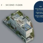 4 BHK Villa Ballad Angela Type E Second Floor Floorpan