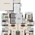 Eirene Heights Dadar 8th floor 2 BHK Floorplan