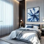 3 BHK Armaan Santacruz West Spacious Sleep Suite With Elegant Wall Art