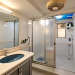 4 BHK Cannon Bandra West Functional Washroom With Oval Basin Large Mirror