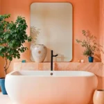 4 BHK Isprava Villa Vimeiro Aldona Goa Bathroom with Freestanding Bathtub