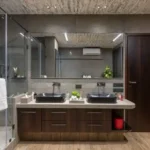4 BHK Penthouse Bharat Skyvistas DN Nagar Andheri West Bathroom With Double Basin Vanity