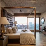 4 BHK Penthouse Bharat Skyvistas DN Nagar Andheri West Four Poster Bed With Bedroom Seating