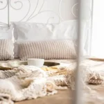4.5 BHK Isprava Lumosa Aldona Goa Bed With White Pillows And Breakfast Tray