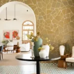 4.5 BHK Isprava Lumosa Aldona Goa Foyer With Arched Doorway And Decorative Vases