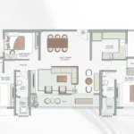 Baya Sunrise Dadar 3 BHK Jodi Flat Floor Plan