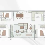 Baya Sunrise Dadar 5 BHK Jodi Flat Floor Plan