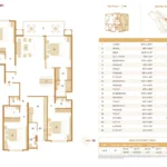 Hiranandani Maitri Park Chembur Tower 10 4 BHK 2009 Square Feet Floor Plan