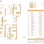Hiranandani Maitri Park Chembur Tower 10 4 BHK 2063 Square Feet Floor Plan
