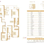 Hiranandani Maitri Park Chembur Tower 11 4 BHK 1894 Square Feet Floor Plan