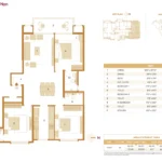 Hiranandani Maitri Park Chembur Tower 13 3 BHK 1119 Square Feet Floor Plan