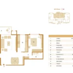 Hiranandani Maitri Park Chembur Tower 13 3 BHK Floor Plan