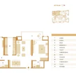 Hiranandani Maitri Park Chembur Tower 4 Flats 1 And 2 3 BHK Floor Plan