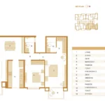 Hiranandani Maitri Park Chembur Tower 4 Flats 3 And 4 3 BHK Floor Plan