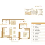 Hiranandani Maitri Park Chembur Tower 5 Flat 1 3 BHK Floor Plan