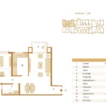 Hiranandani Maitri Park Chembur Tower 5 Flat 2 2 BHK Floor Plan