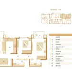 Hiranandani Maitri Park Chembur Tower 5 Flat 4 5 3 BHK Floor Plan