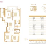 Hiranandani Maitri Park Chembur Tower 8 3 BHK 1266 Square Feet Floor Plan
